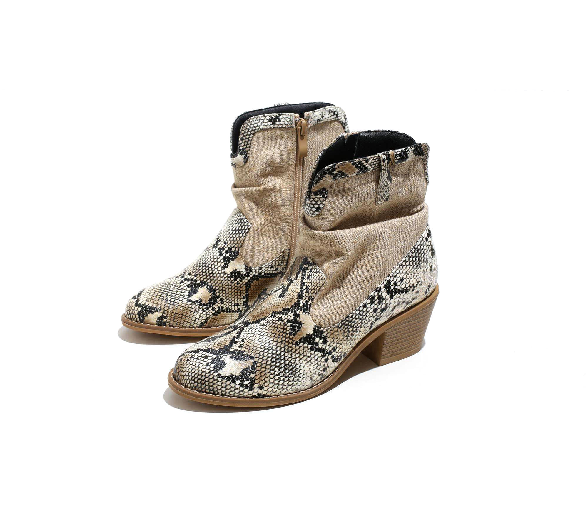 Women Boots Custom Logo Large Size Print