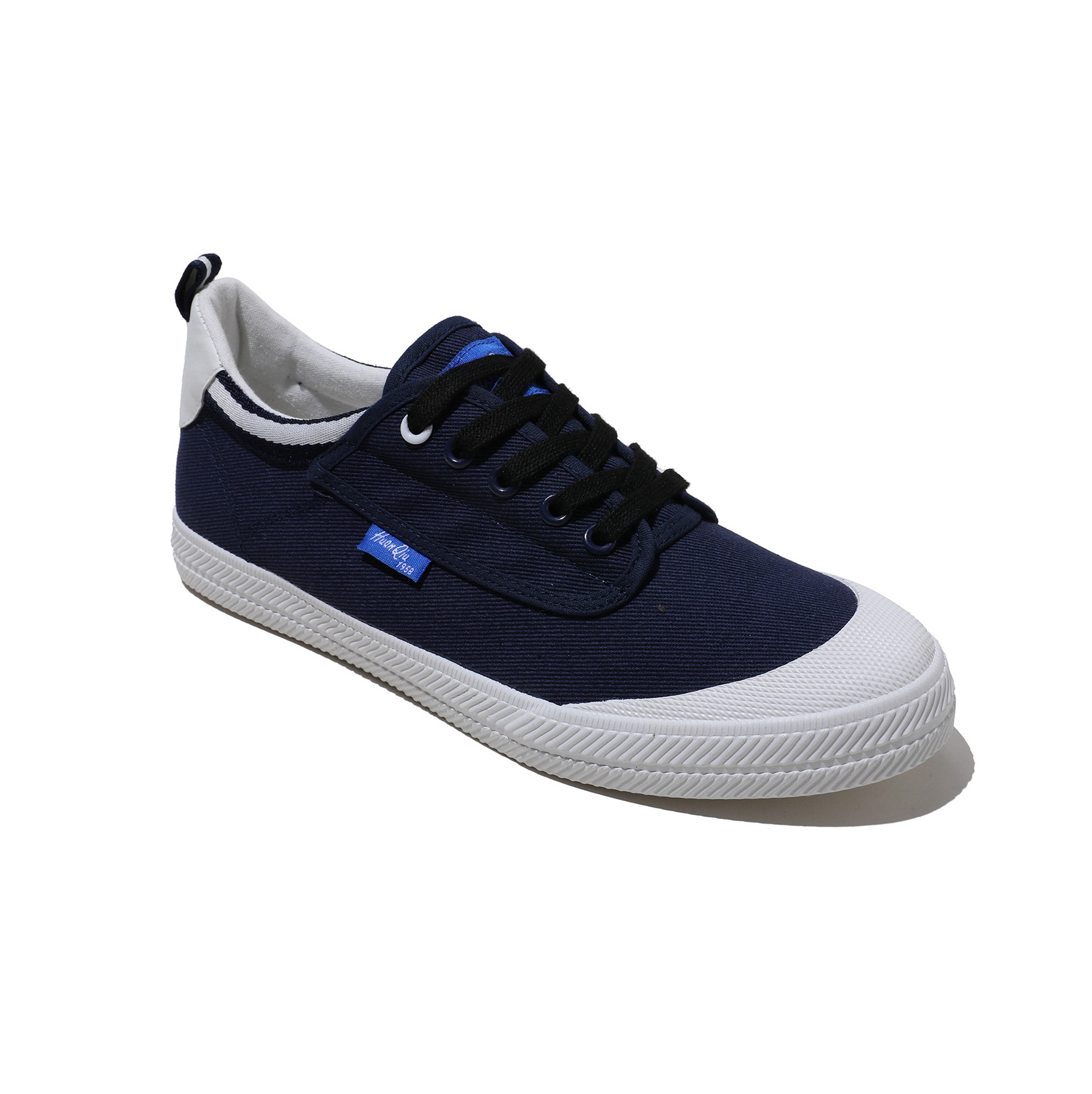 Men Blue Canvas Sneaker
