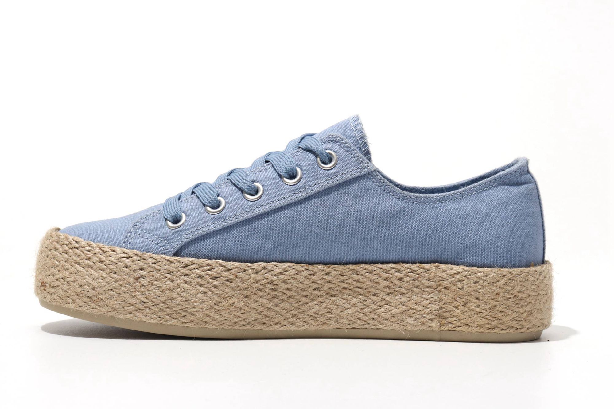 LADY THICK-SOLED HEMP ROPE SHOES