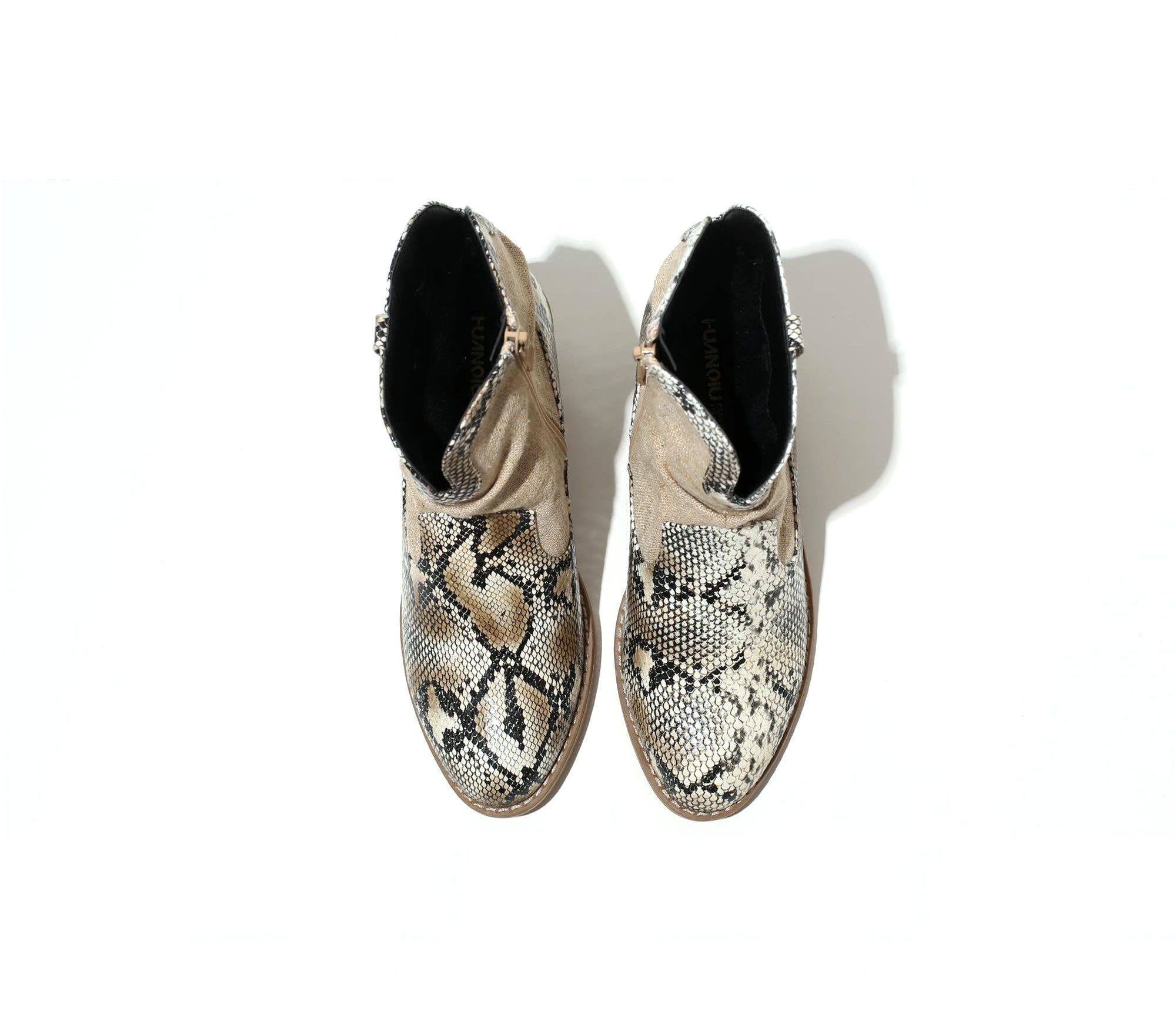 Women Boots Custom Logo Large Size Print
