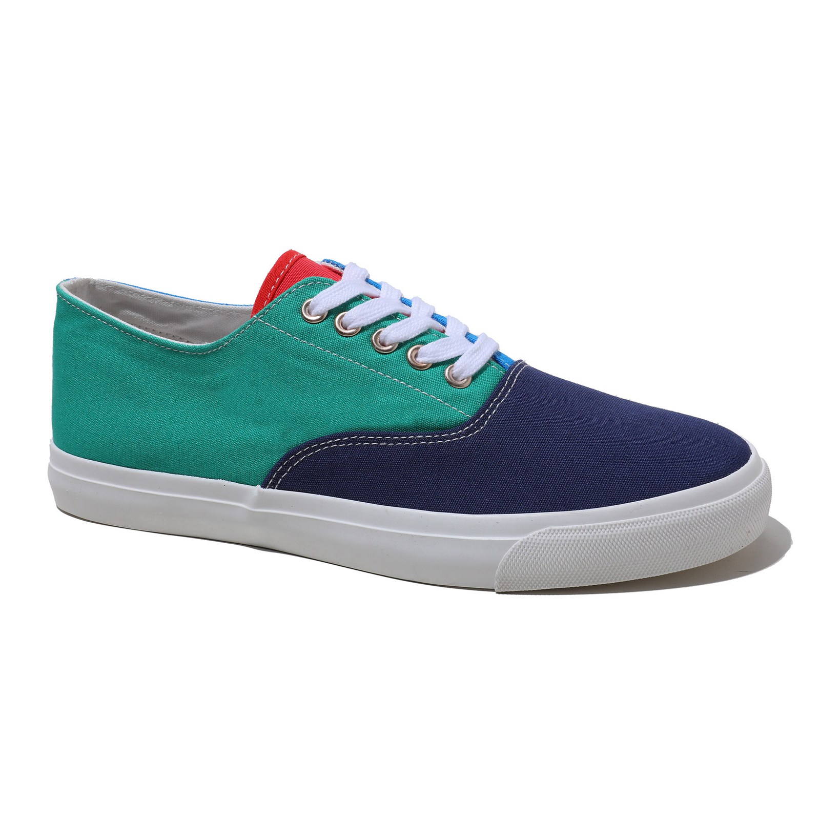 Men Mixed Color Canvas Shoe