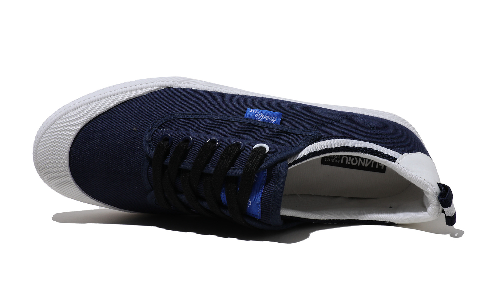 Men Blue Canvas Sneaker